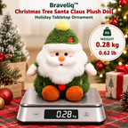 Braveliq™ Christmas Tree Santa Claus Plush Doll
