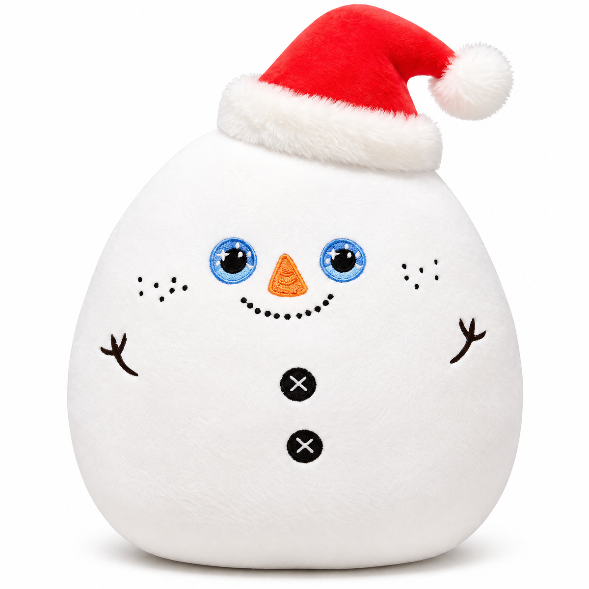 Braveliq™ Santa Hat Snowman Plush Pillow Decor