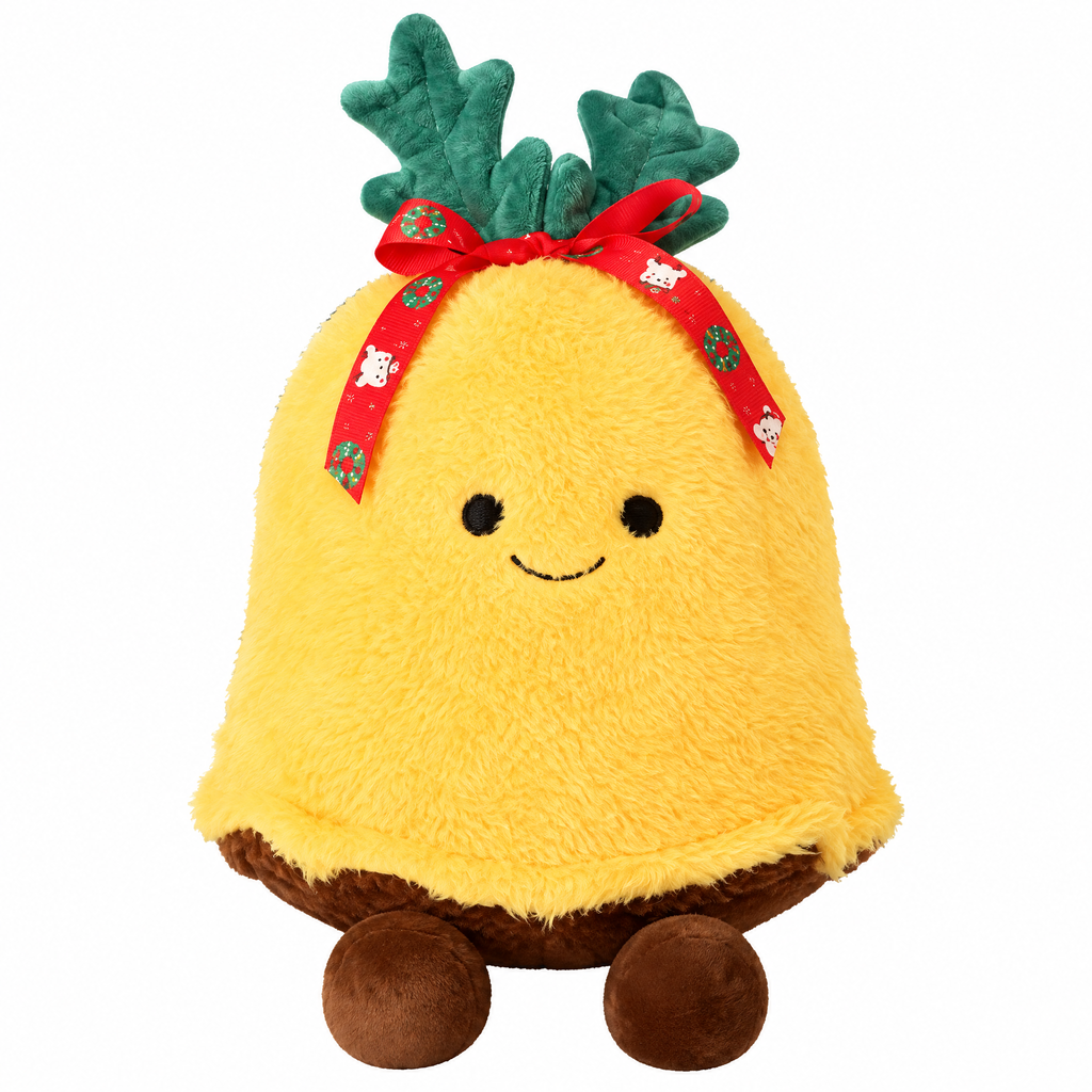Braveliq™ Cute Christmas Bell Plush Desktop Ornament