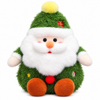 Braveliq™ Christmas Tree Santa Claus Plush Doll